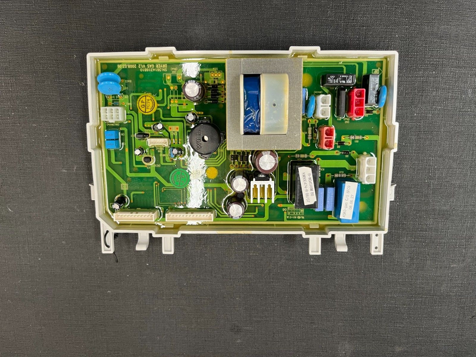 Asko Daewood Dryer Electronic Control Board 3614316810, KW86E474-R, R-WG45ANM88 gallery