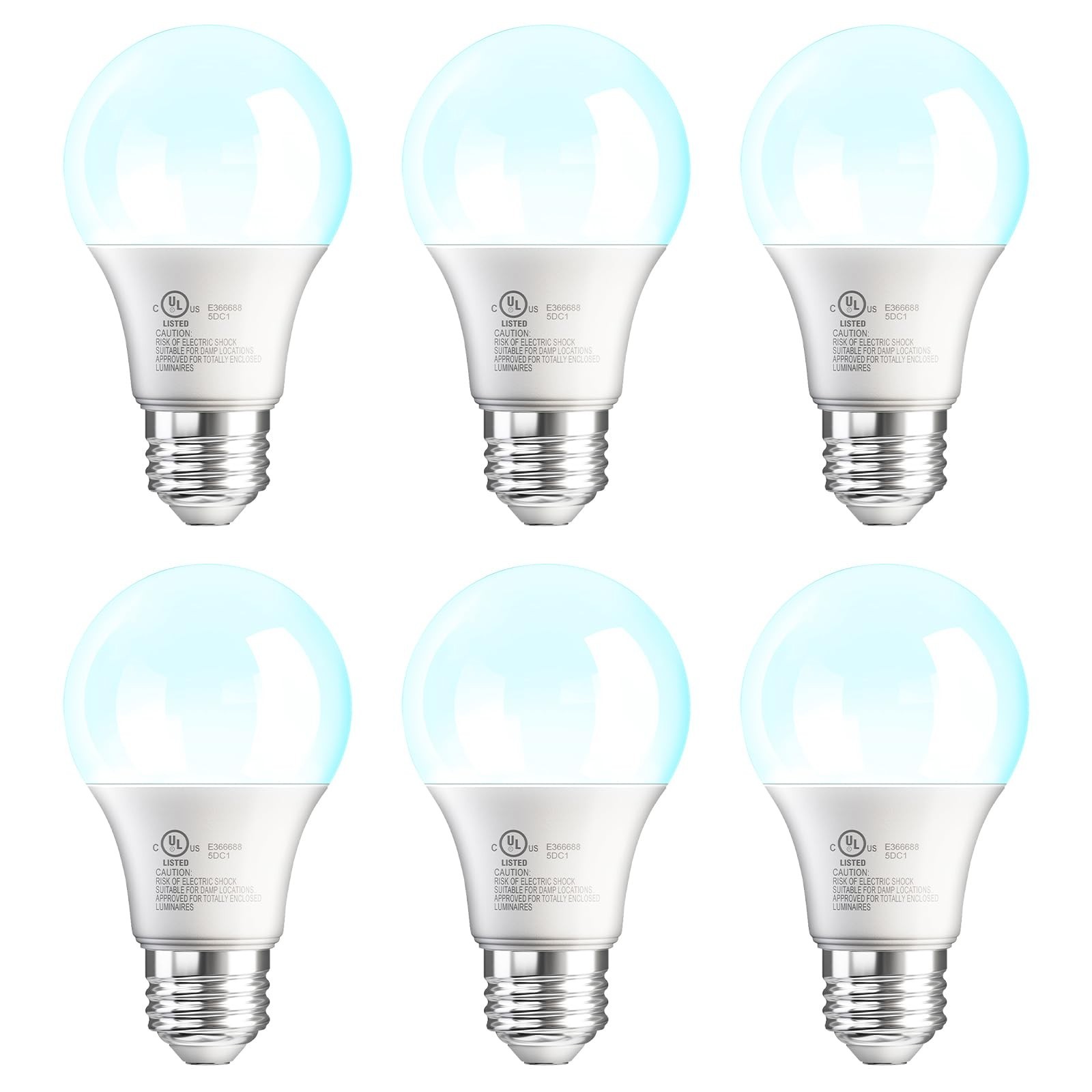 12Pack Regal LED A19, E26 Light Bulbs Daylight 9W (60W Equivalent) 800 Lumens gallery