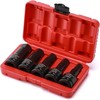 3/4 Inch Drive Impact Hex Driver Set, 5-Pieces, SAE, 3/4", 7/8", 1", 1-1/8", 1-1 gallery