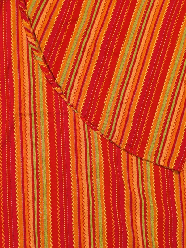 Set 2 Tablecloths & 1 Runner Oval Rectangle Fiesta Southwestern Red Bright gallery