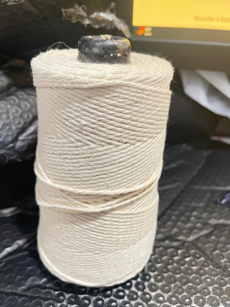 White Butchers / Baking Twine String 1 lb. Cone Ply Poly Cotton(Z9) gallery
