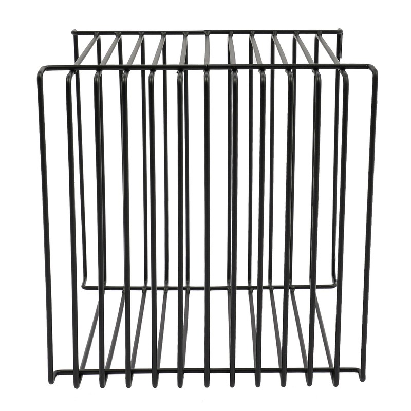 Side Table, Square Geometry Side Table, Linear Metal End Table gallery