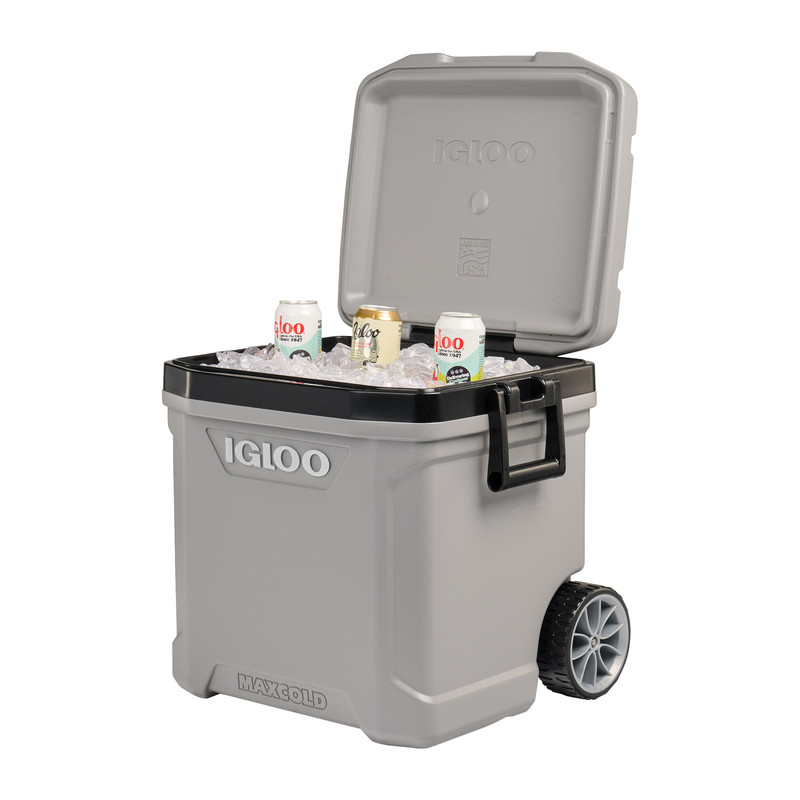 Igloo 62-quart Maxcold Wheeled Cooler Ice Chest, Oversized Wheels, NEW gallery