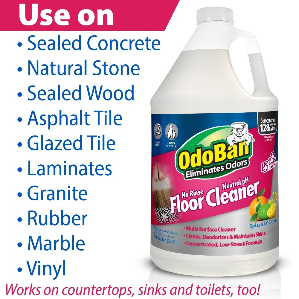 No Rinse Neutral pH Floor Cleaner Concentrate, 1 Gallon gallery