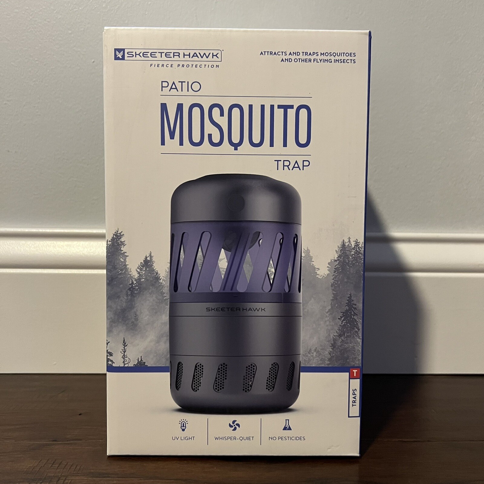 Skeeter Hawk Patio LED UV Mosquito & Flying Insect Trap Quiet Easy Clean NEW gallery