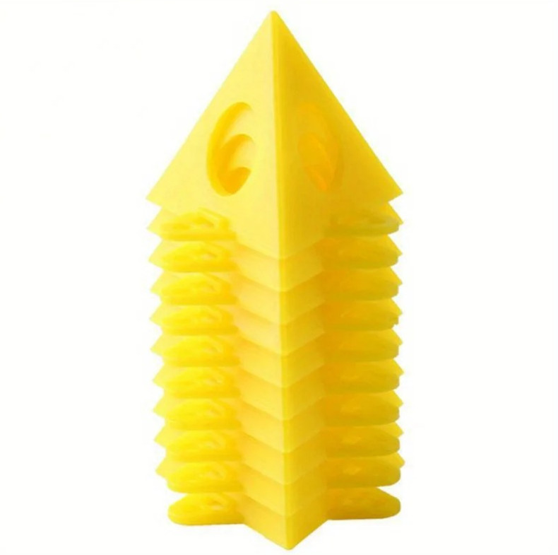 10Pcs Pyramid Painting Stands – Mini Cone Risers for Canvas, Doors & Crafts gallery