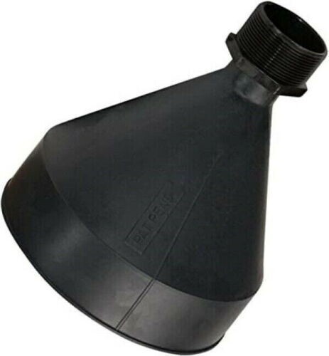 55 Gallon Barrel Funnel Threaded for Drums W/ 2" Bung Opening 3 Quart Black NEW gallery