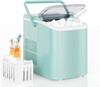 Countertop Ice Maker with Handle 26lbs/24H Portable 9 Bullet Cubes in 6 Min gallery