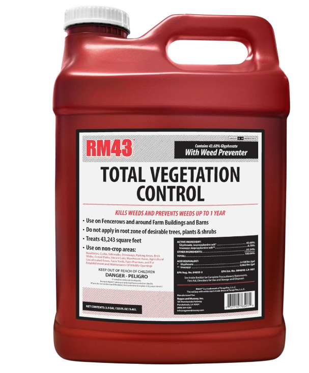 RM43 43-Percent Glyphosate Plus Weed Preventer Total Vegetation Control, 2.5-Gal gallery