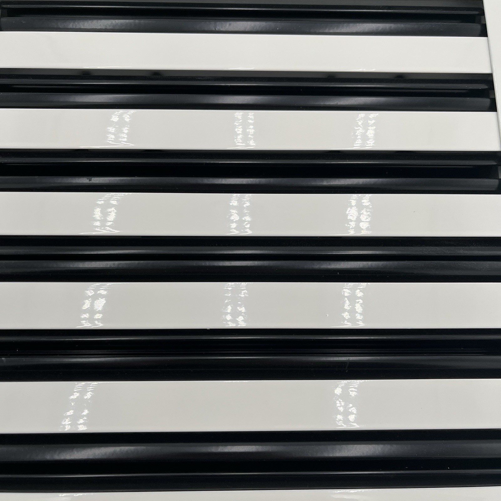 NEW!! 10" x 9.25" Linear 6 Slot Diffuser - White Modern Decorative AC Vent Cover gallery