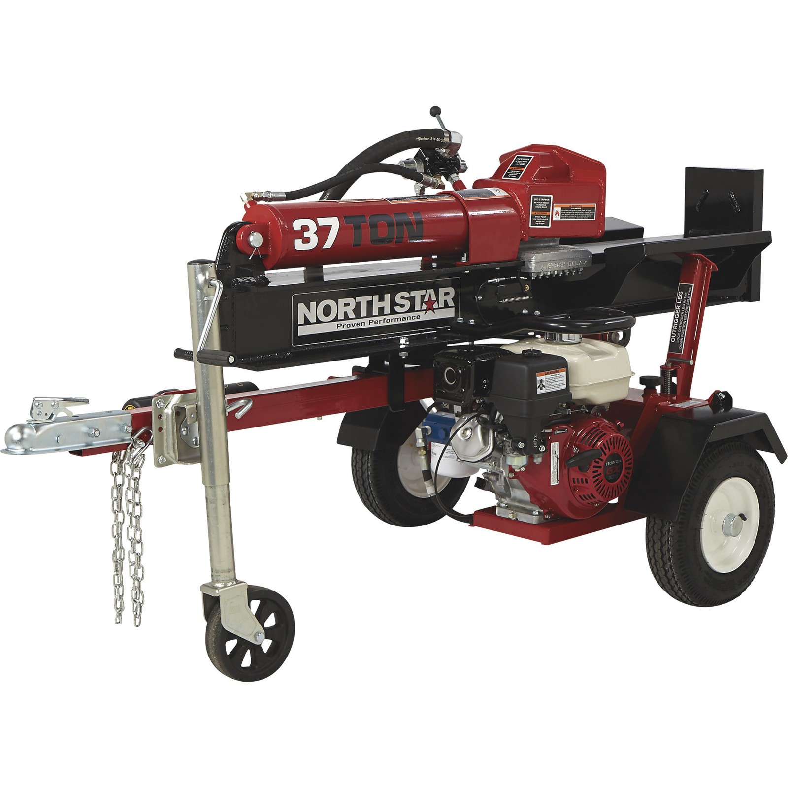 NorthStar Horizontal/Vertical Log Splitter, 37-Ton, 270cc Honda GX270 Engine gallery