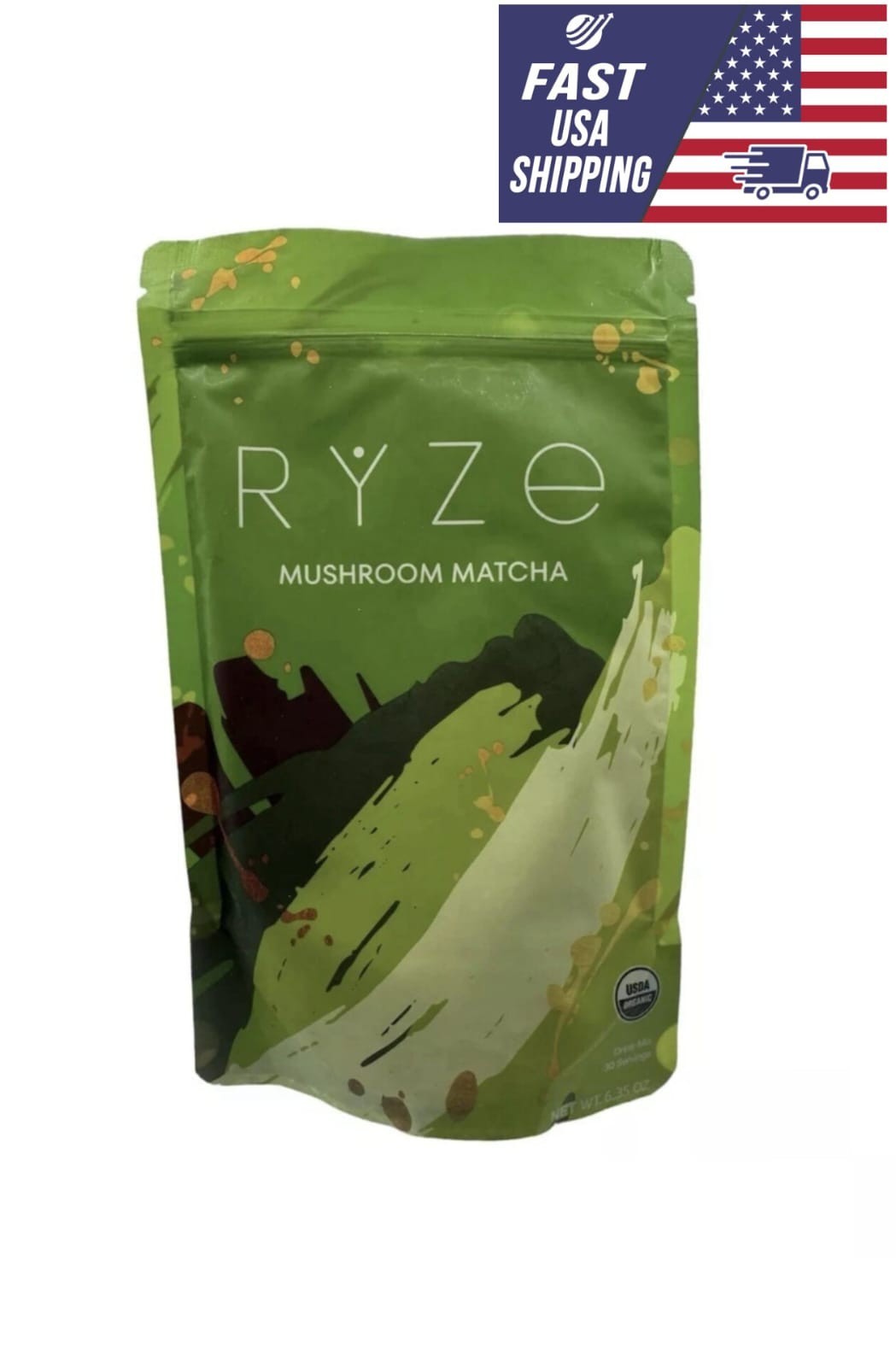 Ryze Matcha Green Tea Organic 30 Servings New Fast Free Shipping USA Fresh gallery
