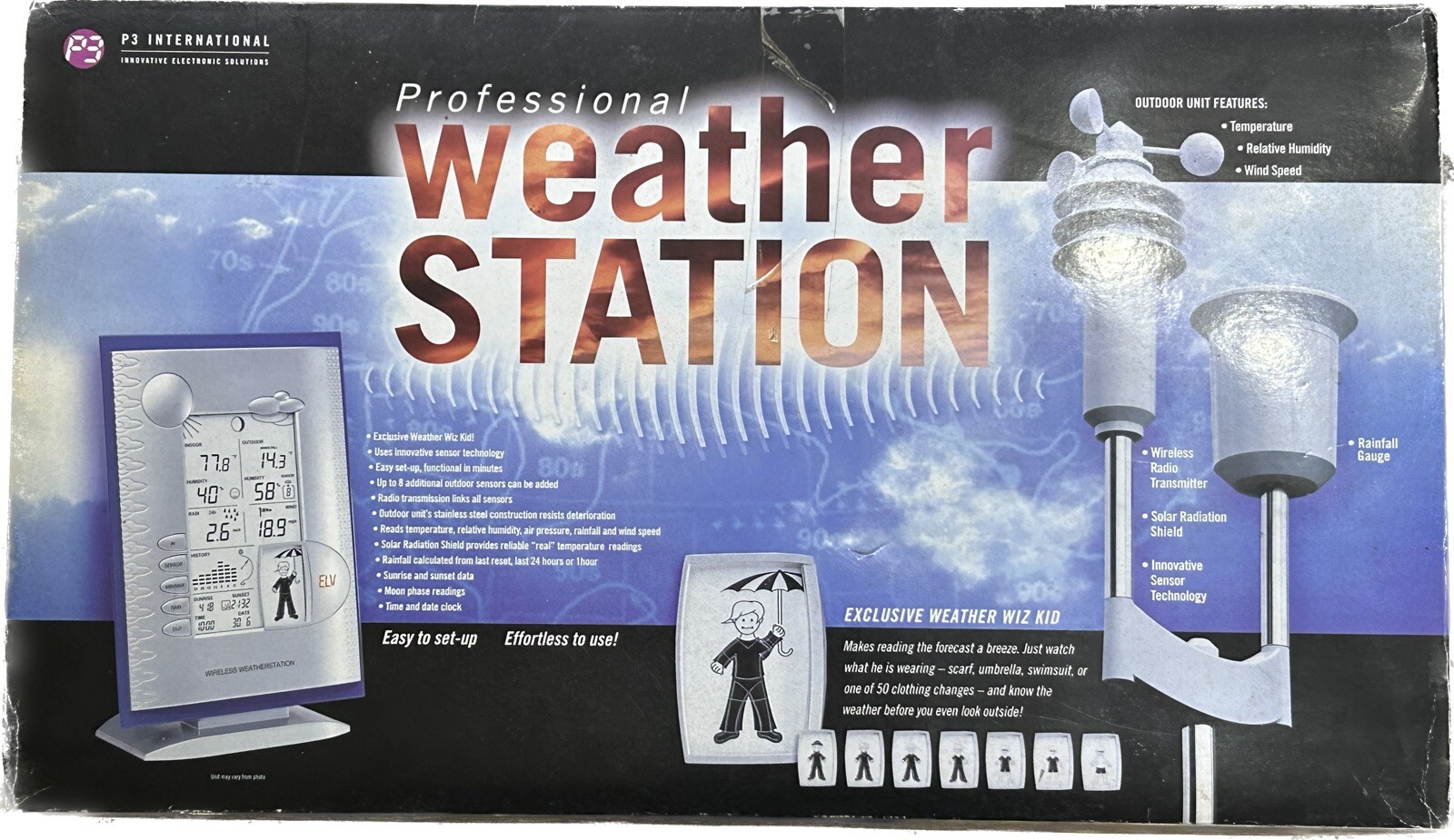 NEW P3 International Professional Weather Station E9300 gallery