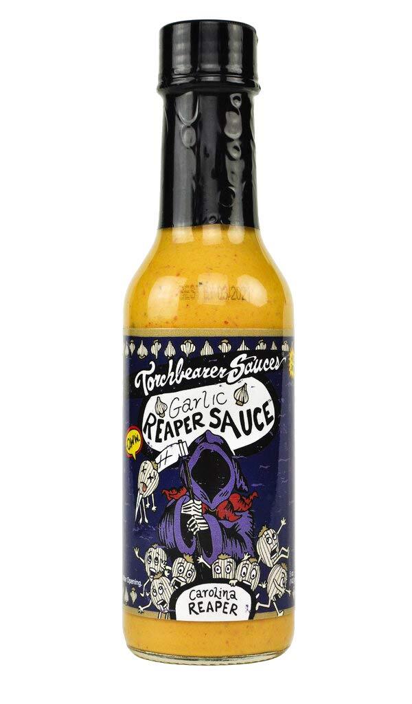 Torchbearer Sauces Garlic Reaper Sauce, 5 ounces - Carolina Reaper Peppers - All gallery