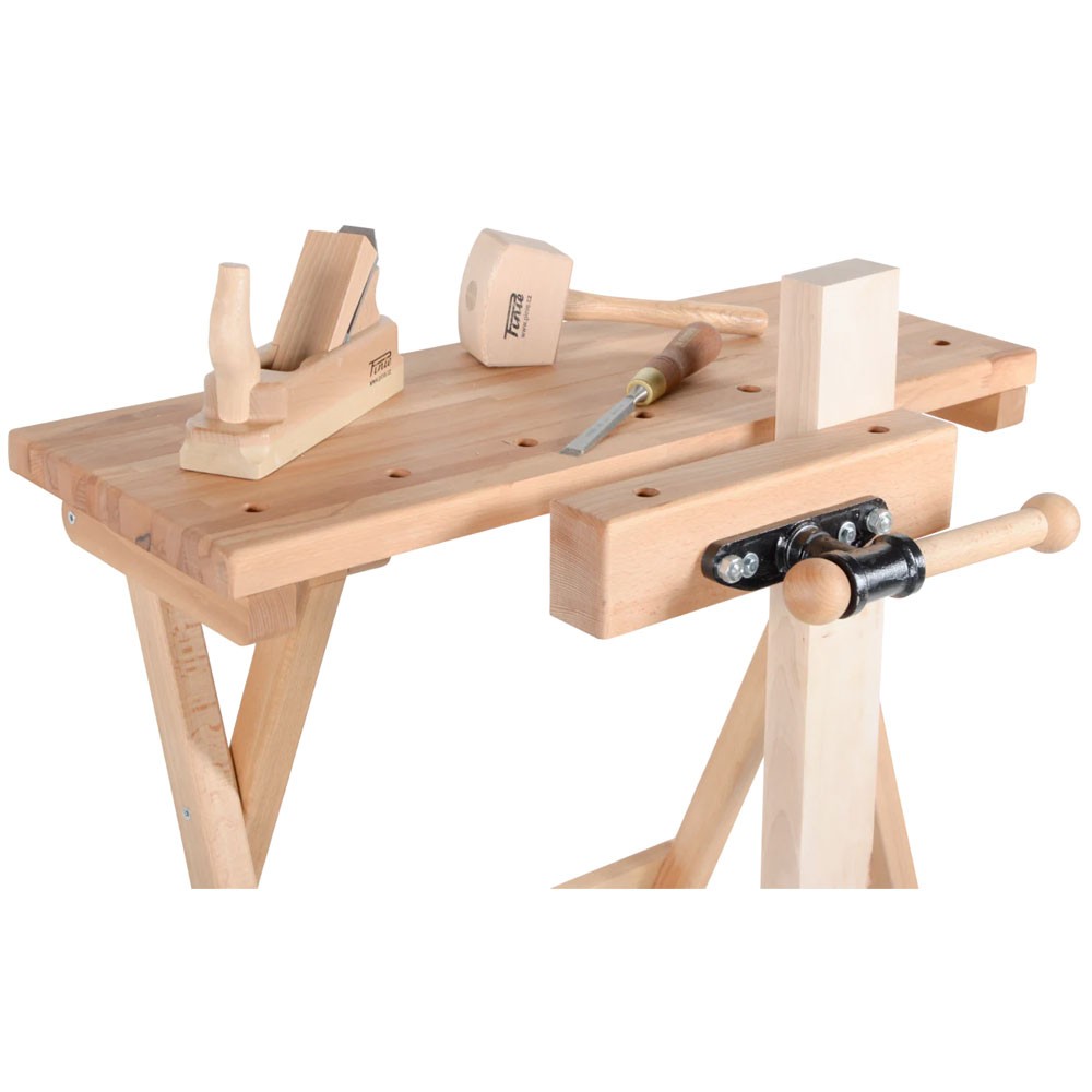 Pinie Mobile Worktable with Vise Including Wooden Handle WB500-6 gallery