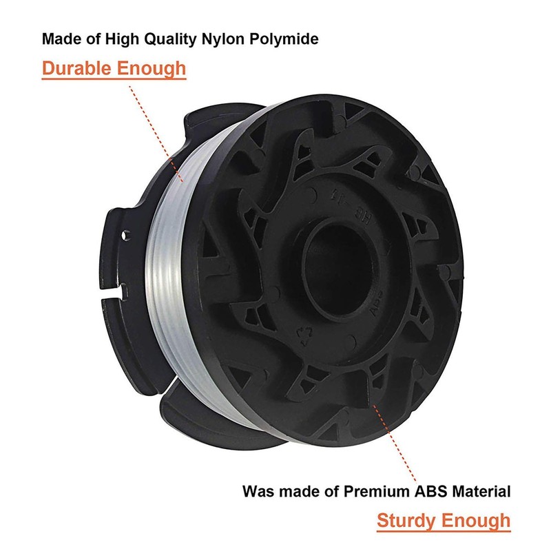 THTEN AF-100 String Trimmer Spool Compatible with Black and 6+2, black gallery