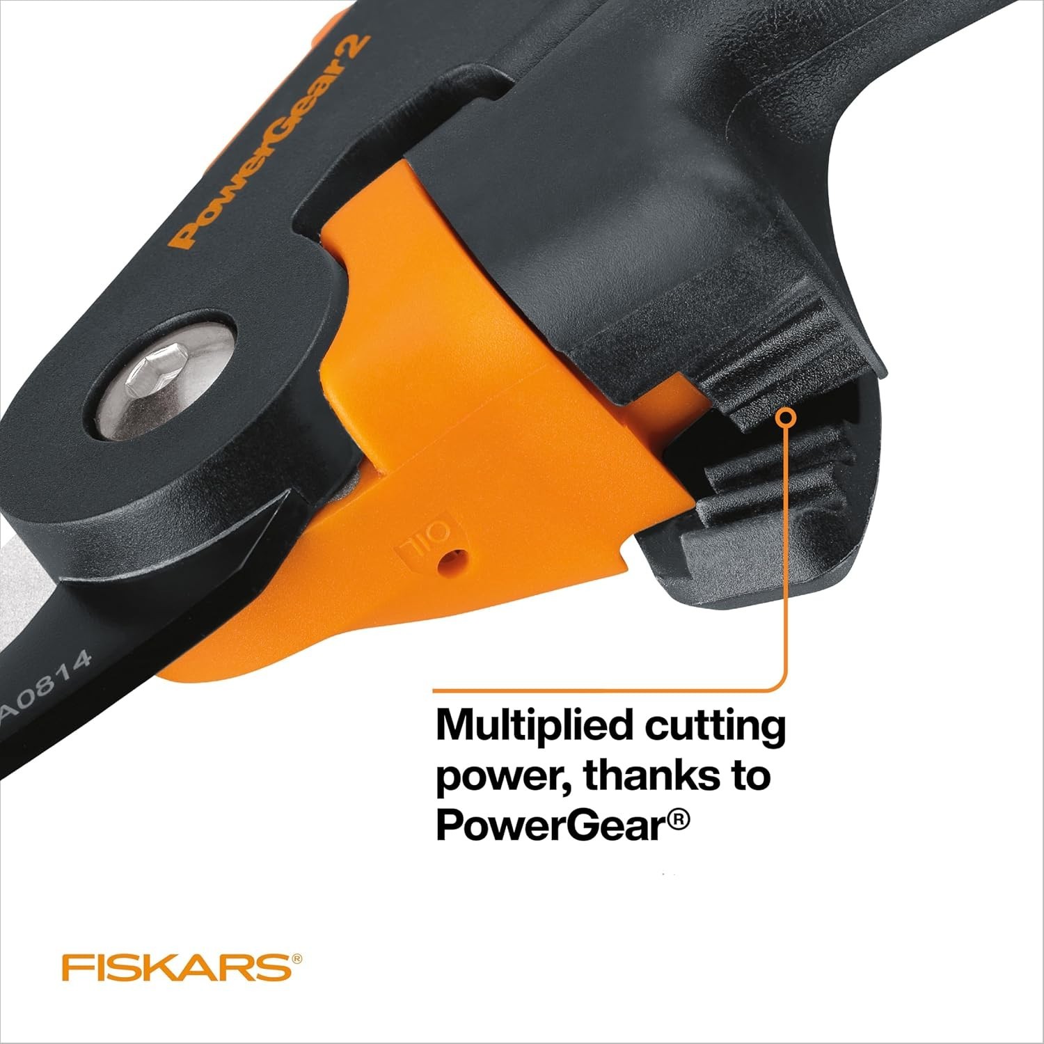 FISKARS 3.4" PowerGear2 Titanium Softgrip Bypass Pruner P552 gallery