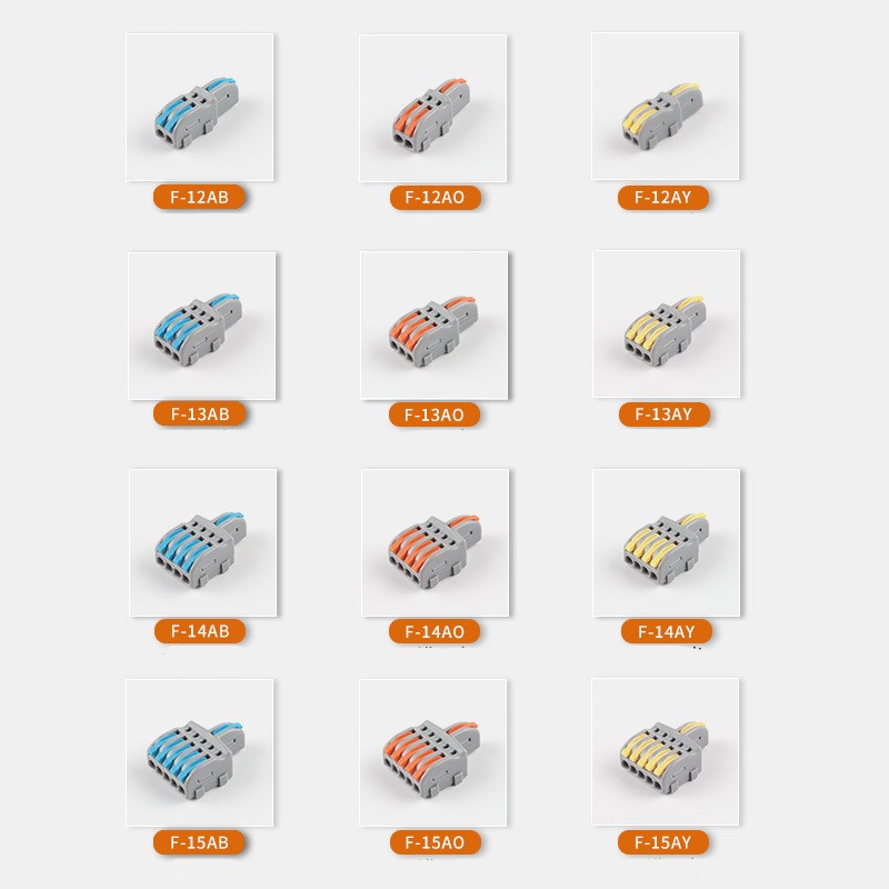 Quick Connect Connector Universal Splitter | Wire Connectors | No Screw Connect gallery