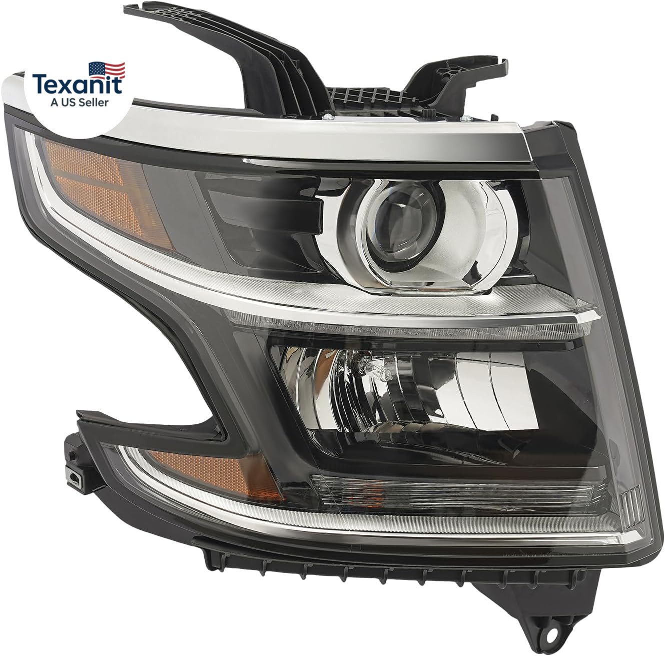 HID Headlight Assembly Left+Right Side for 2015-2020 Chevy Suburban/Tahoe Premie gallery