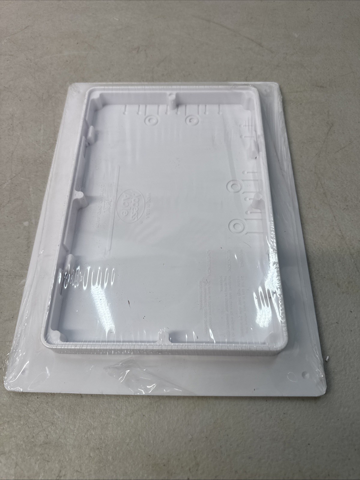 New Oatey 6" x 9" Framed Plastic Service Access Panel White 34053 Made In USA gallery