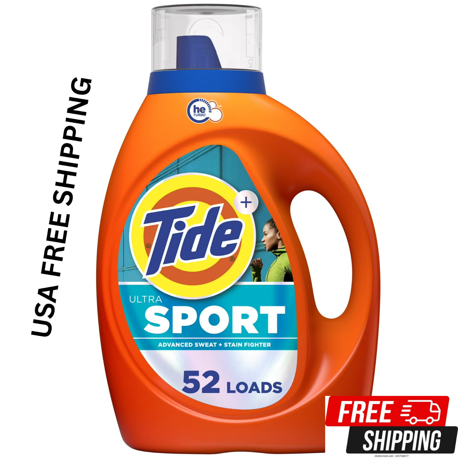 Tide Ultra Sport Liquid Laundry Detergent 73 fl oz 52 Loads Sweat & Stain Fighte gallery