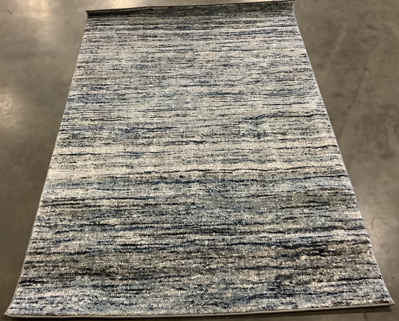 BLUE / GREY 4'-0" x 6'-0" Back Stain Rug, Reduced Price 1172669910 GAL113M-4 gallery