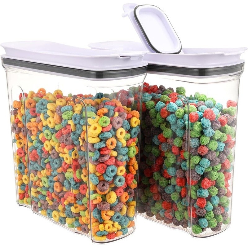 Airtight Food Storage Containers BPA-Free W/ Large Pour Spout Easy Clean New gallery