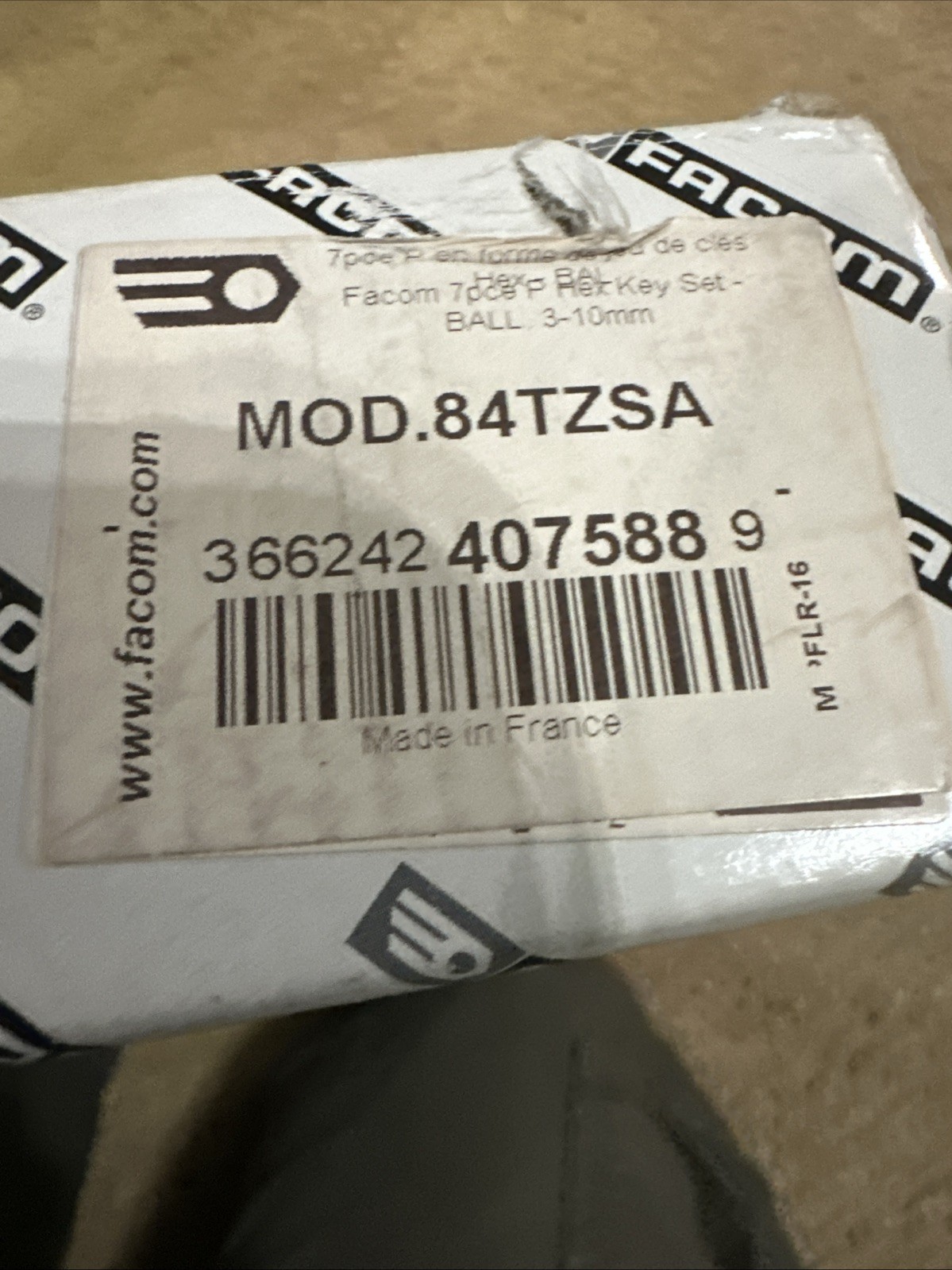 FACOM MOD.84TZSA Module 7 Key 6 Sided T-Handle Ball Head Multi-Coloured gallery