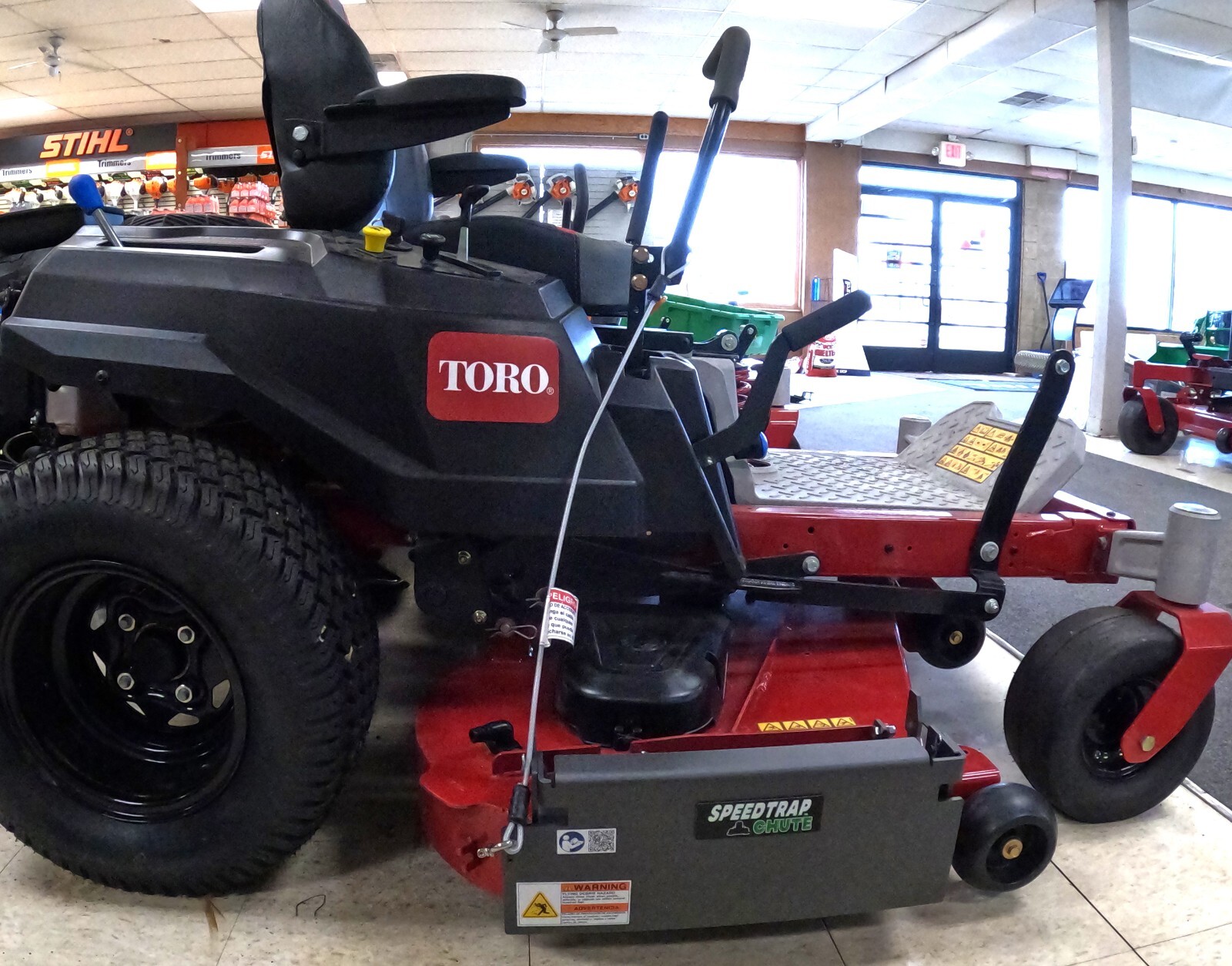 Speedtrap® Chute Blocker Toro® TimeCutter® 50/54/60" 90 sec install! No drill gallery