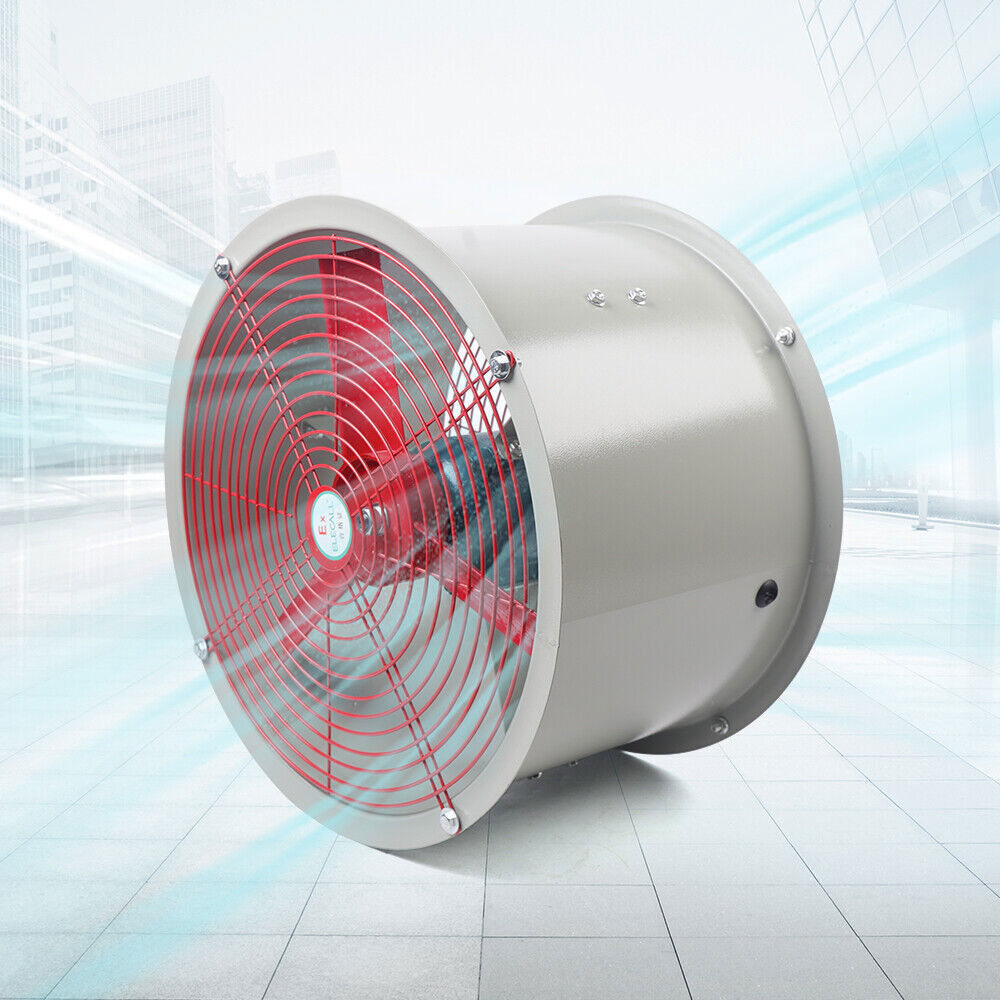 Explosion-proof Axial Exhaust Fan 16"Spray Booth Paint Fumes Exhaust Fan 1450rpm gallery