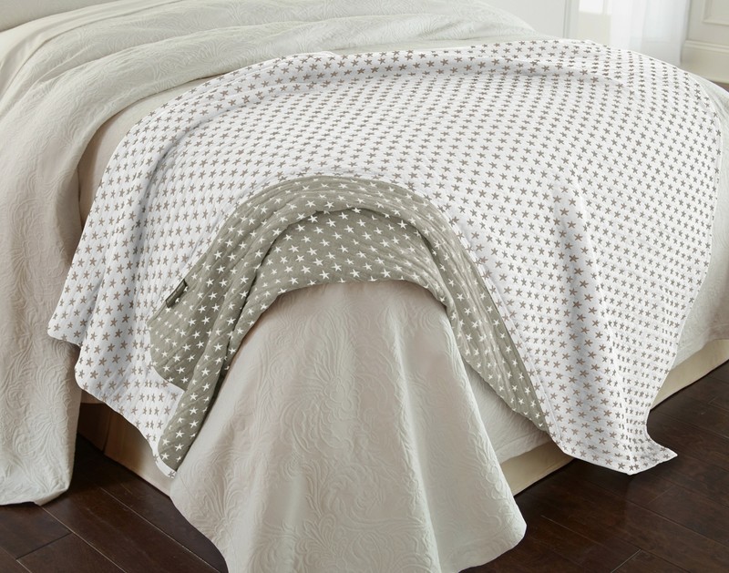 3-Layer Muslin Throw Blanket Lightweight Reversible Cotton Gauze Blanket gallery