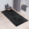 Lavish Home Reversible Long Bath Mat - 60X24-Inch Plush Cotton Bathroom Runner gallery