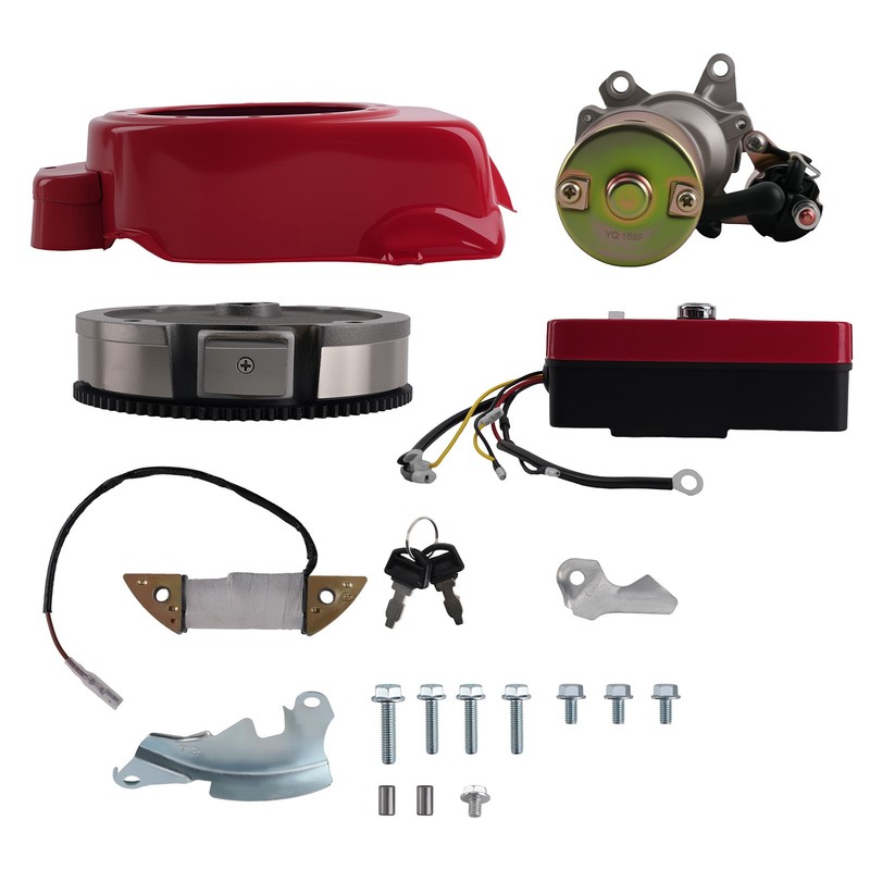 Engine Electric Start Starter Kit Fit for Honda Gx160 5.5hp & Gx200 6.5hp gallery