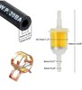 1/4" Inch ID Fuel Line Set - 2 Meter / 6-Foot ¼ Inch Fuel Line + 2 Pcs 1/4 In... gallery