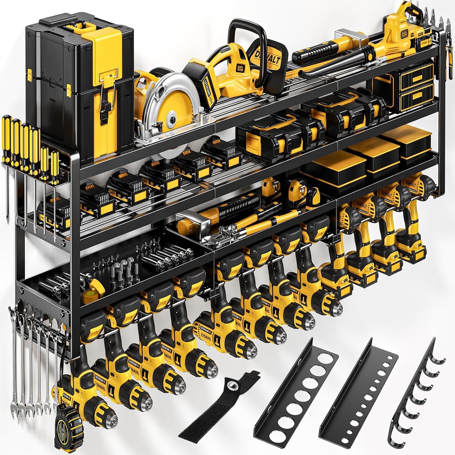 Cordless Drill Storage Rack 49 Inch 4 Layer 800lbs gallery
