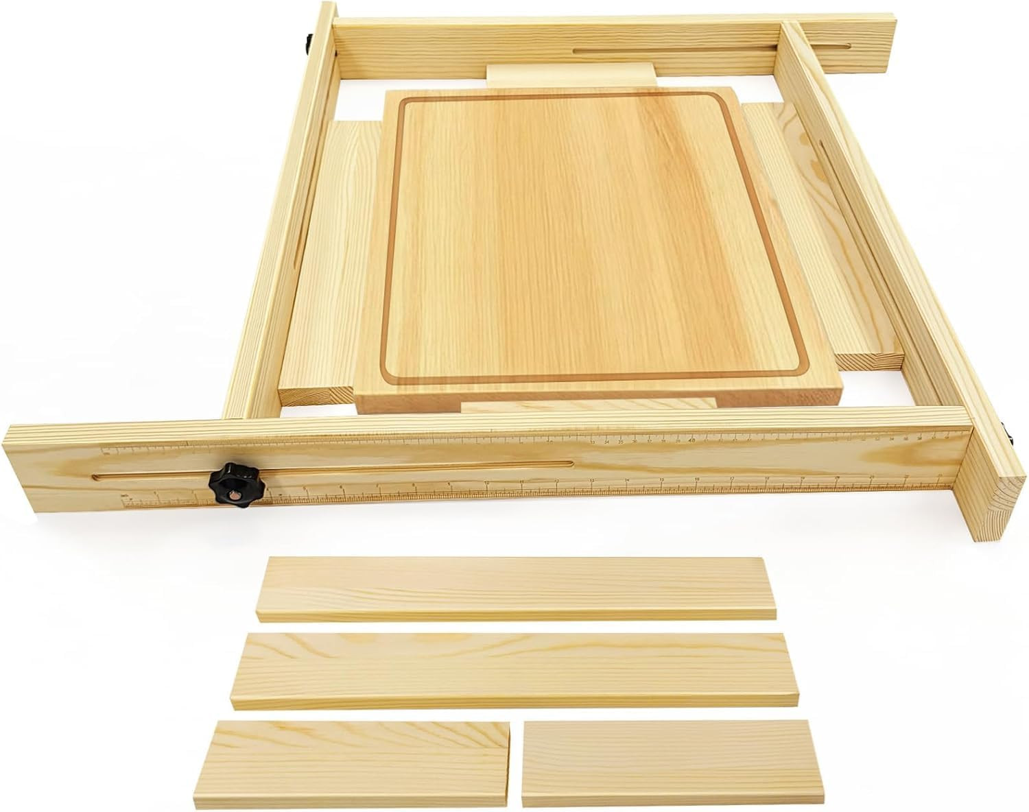 Adjustable Juice Groove Router Jig for Cutting Boards and Woodworking Projects gallery