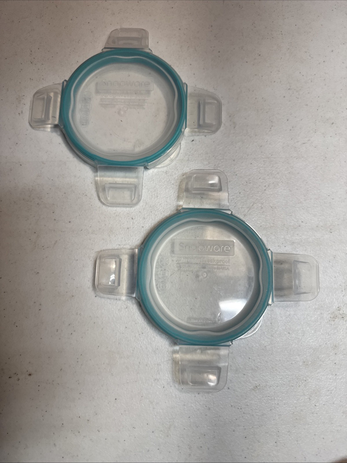 2 Pyrex Lids Snapware -Only 7202R 1 Cup 236 mL Clear Round Bowl A194 gallery