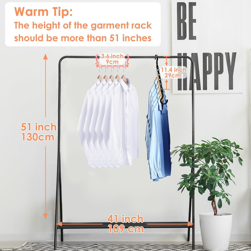 Magic Clothes Hangers Space Saving, Premium Closet Organizers and Storage, Sturd gallery