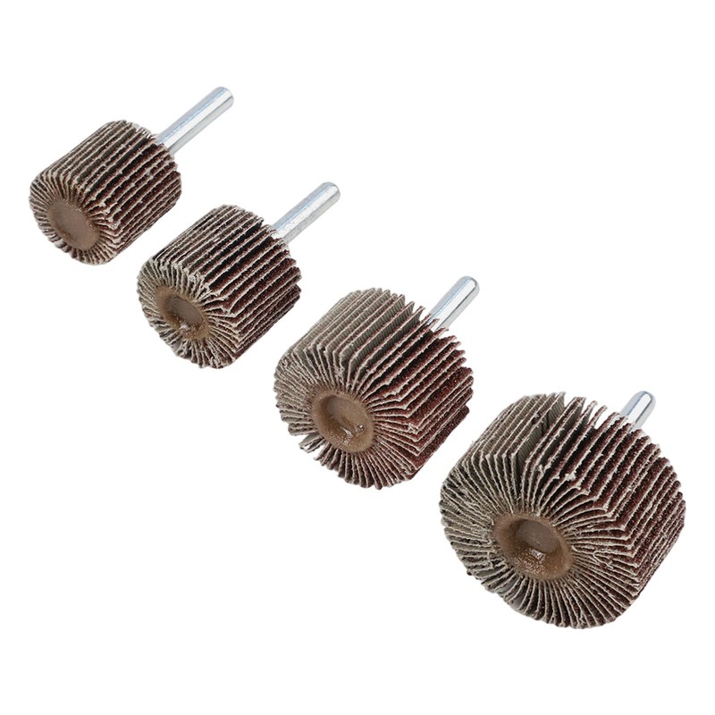 Highly Efficient 4PCS Sanding Flap Disc Wheel for Repair and Polishing gallery