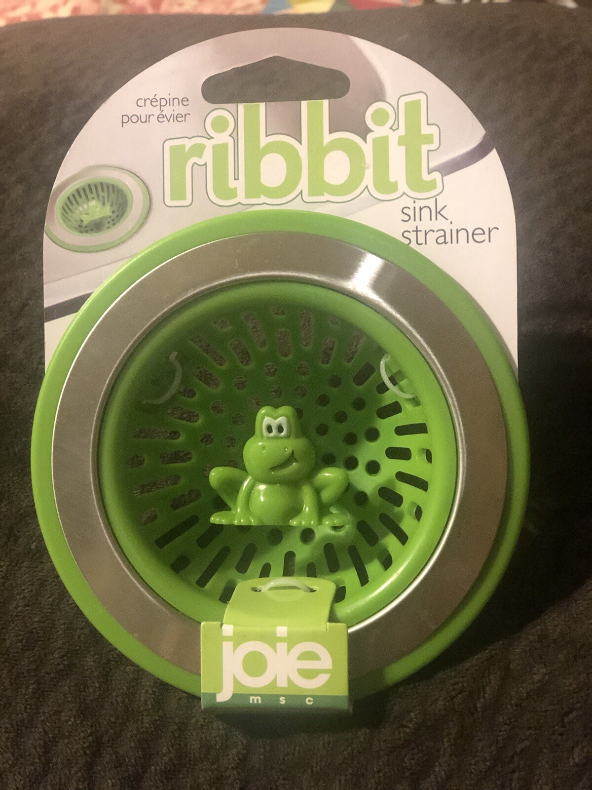 Joie Ribbit Frog Sink Strainer Stainless Steel And ABS Plastic gallery
