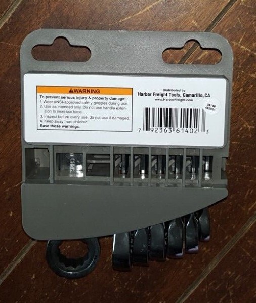 7pc Stubby Ratcheting Combo Wrench Set ☆Metric☆ 8/10/12/13/14/15/18mm gallery
