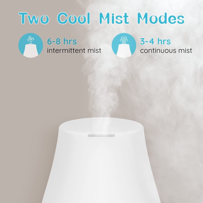 Diffusers, 100ml Colorful Essential Oil Diffuser with Adjustable Mist Mode, Auto gallery