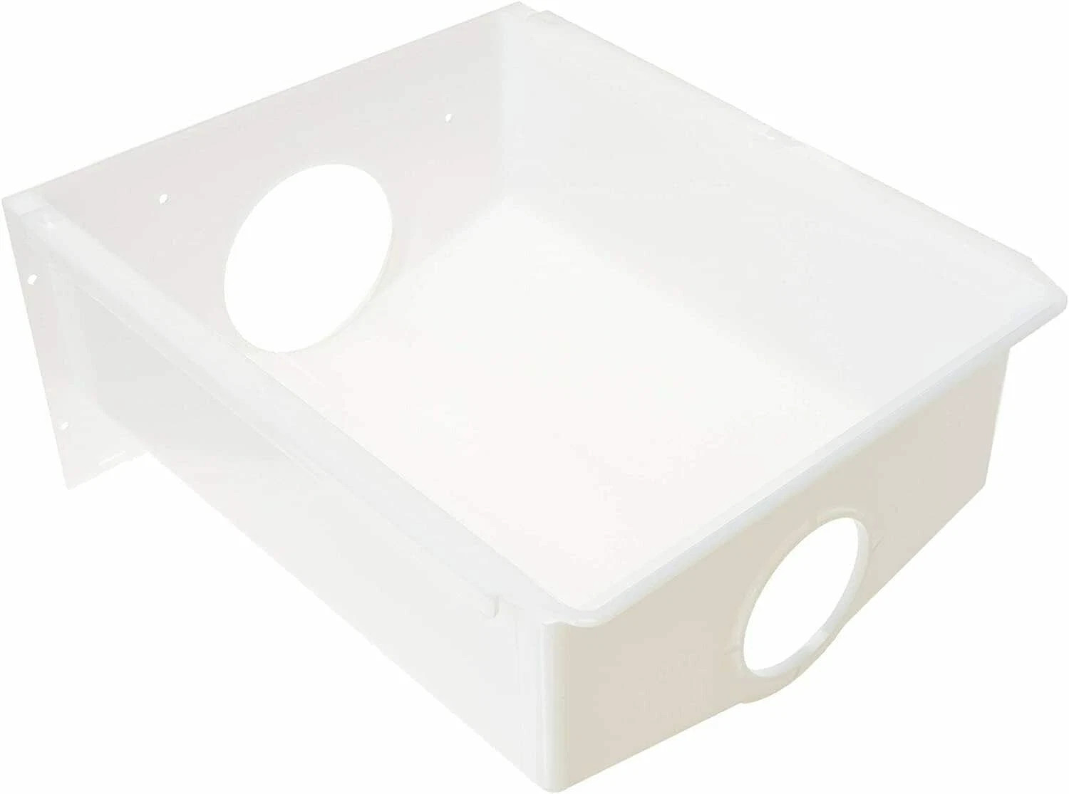 WPW10670845 Refrigerator Ice Bucket Container Whirlpool Refrigerator White New gallery