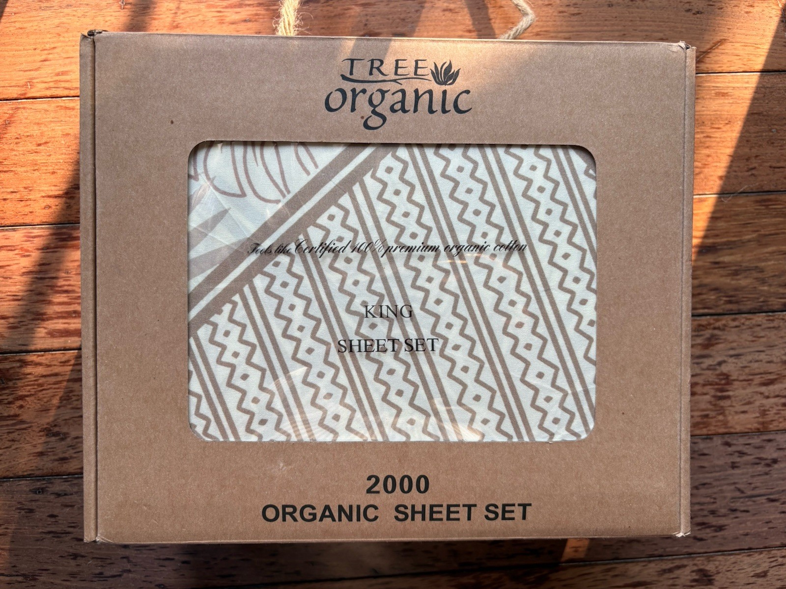 Tree Organic Cotton King Sheet Set 2000 Thread Count 100% Cotton 4 Piece gallery