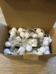 Minetom Globe String Lights Warm White LED Globe Clear Cord China MPN X003YI2FD1