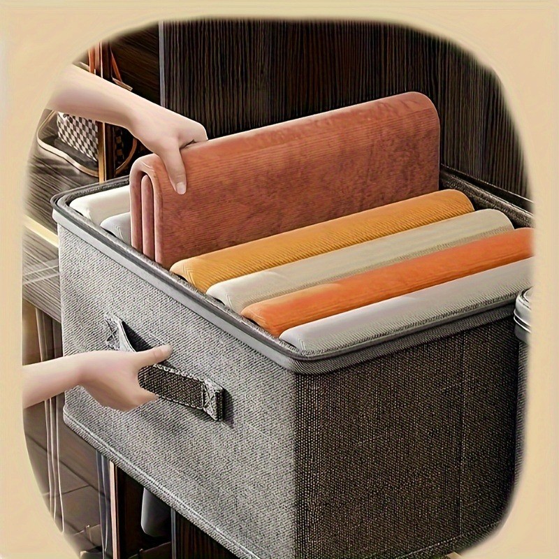 4Pcs Extra-large foldable cationic storage box,waterproof storage box gallery