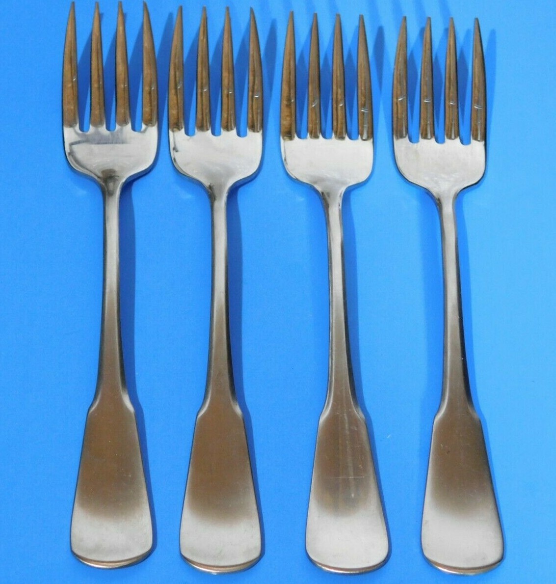 Oneida MINUTE MAN COLONIAL BOSTON SATIN Salad Forks Set of 4 gallery