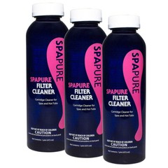 SpaPure Filter Cleaner 3 Pack Improve Filtration & Circulation in Spas & Hot Tub