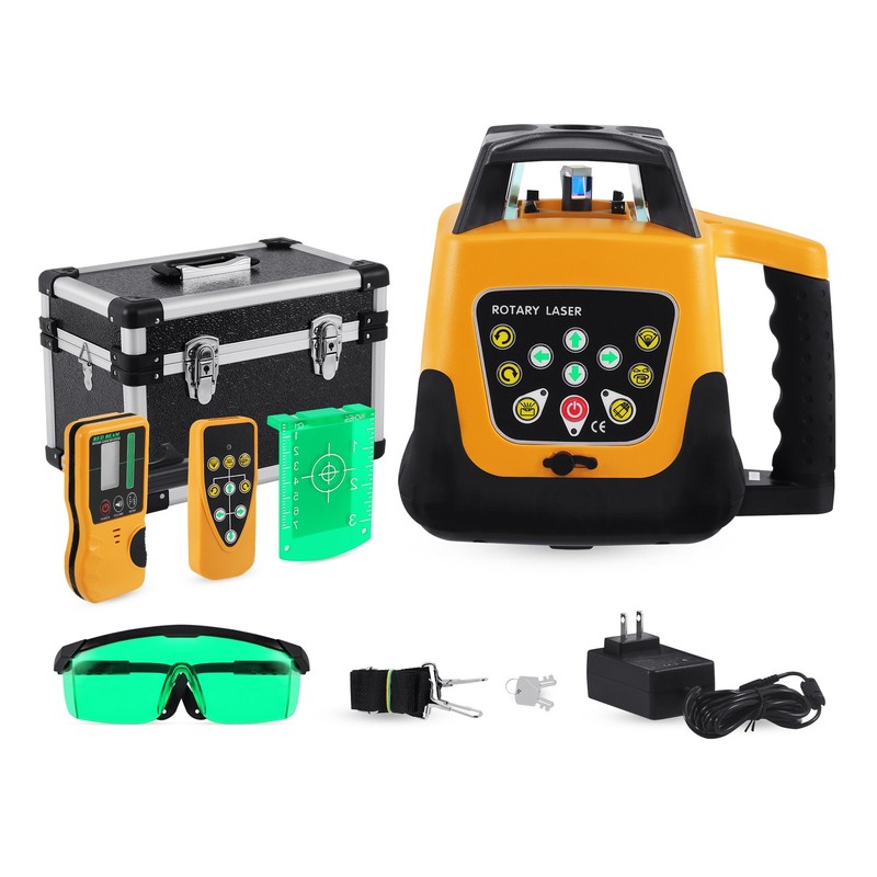 Self Leveling Laser Level Kit Green Beam/Red Beam 360 Rotary+Tripod+ Caliper gallery