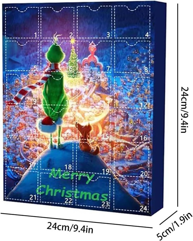 2023 Elf Countdown Advent Calendar 24 Cartoon Elves Christmas Surprise All Ages gallery